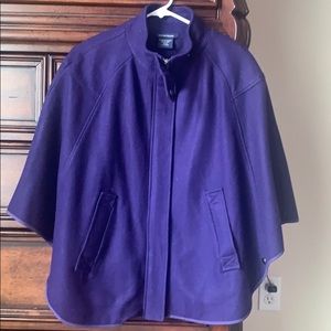 Purple poncho